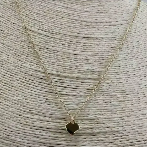 NWT 3PC Ted baker london SET Chunky heart necklace & Earrings. - Picture 5 of 14